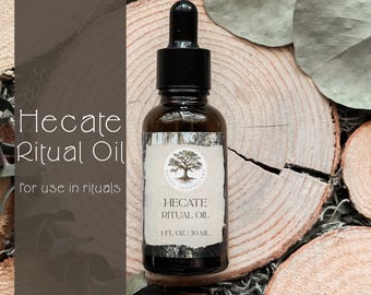 Aceite ritual de Hécate / Suministros para el altar ocultista