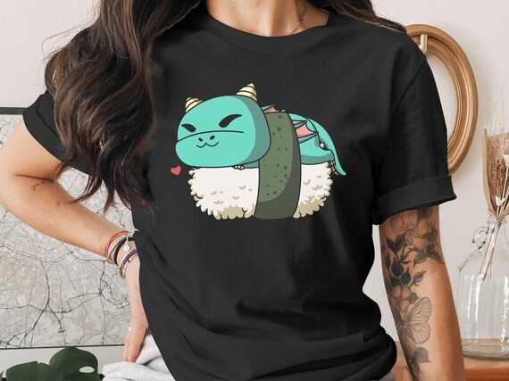 Japanese Sushi Dragon Graphic Gift T-Shirt Japanese Sushi Dragon Graphic Gift T-Shirt