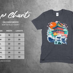 Vibrant Japanese Temple Art T-Shirt, Colorful Aesthetic Tee, Cultural Heritage, Unisex Graphic Shirt, Gift for Travel Lovers image 5