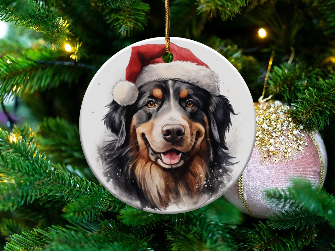 インテリア小物 バーニーズマウンテンドッグ Xmasセット