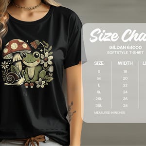 Cute Frog and Mushroom T-Shirt, Whimsical Snail and Flower Tee, Nature-Inspired Graphic Top, Animal Lover Gift, Fun Casual Outfit