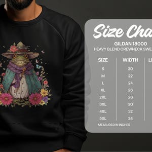 Whimsical Toad Sweatshirt, Fantasy Artwork Crewneck, Nature Inspired Clothing, Unique Graphic Pullover, Comfortable Casual Wear