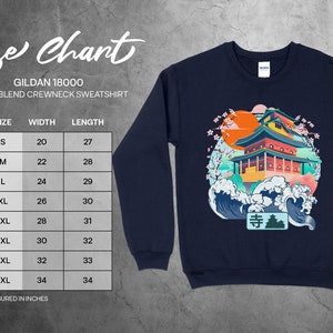 Vibrant Japanese Temple Art T-Shirt, Colorful Aesthetic Tee, Cultural Heritage, Unisex Graphic Shirt, Gift for Travel Lovers image 7