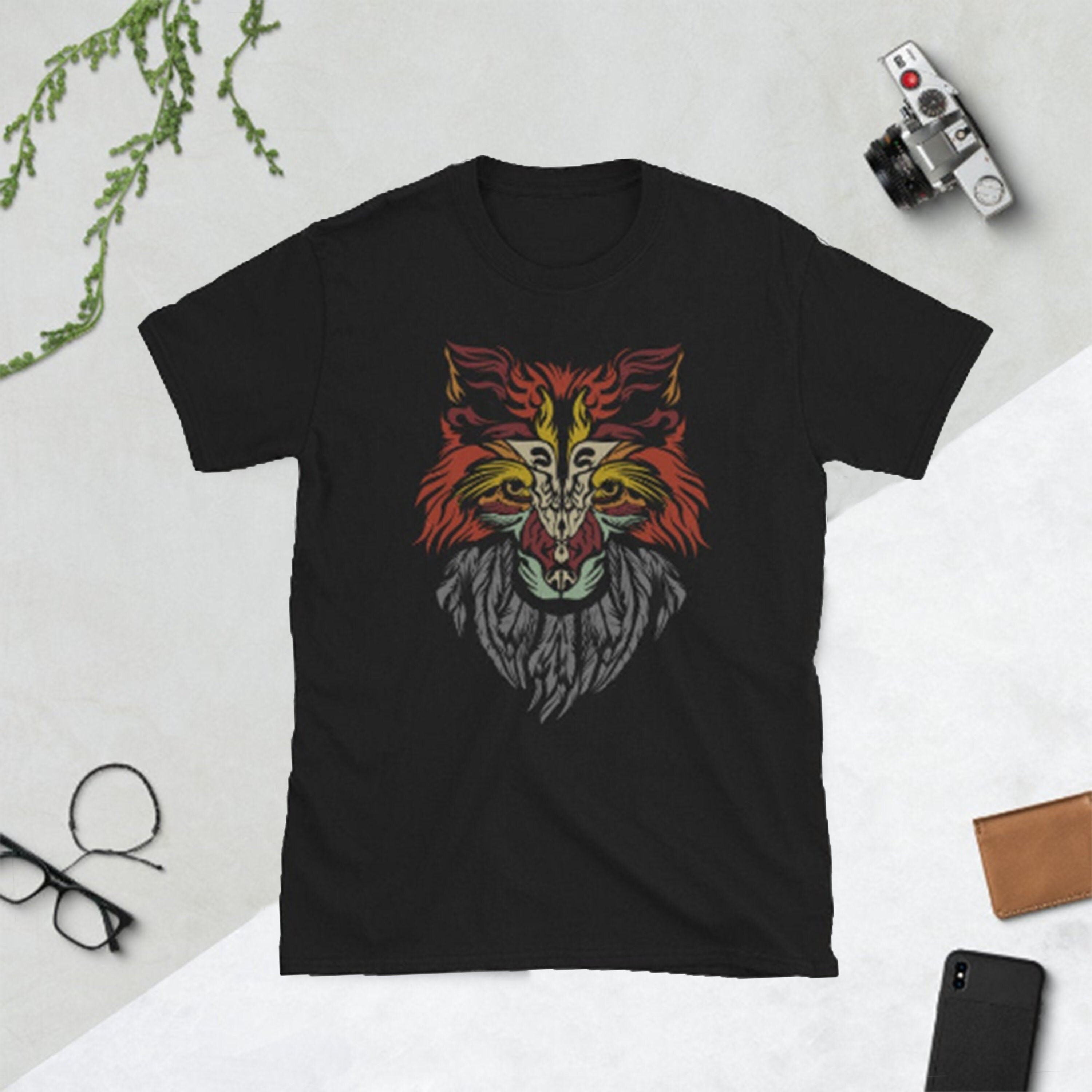 Fox Spirit T-shirt Kitsune Fox Japanese Mythology Gods Fox - Etsy