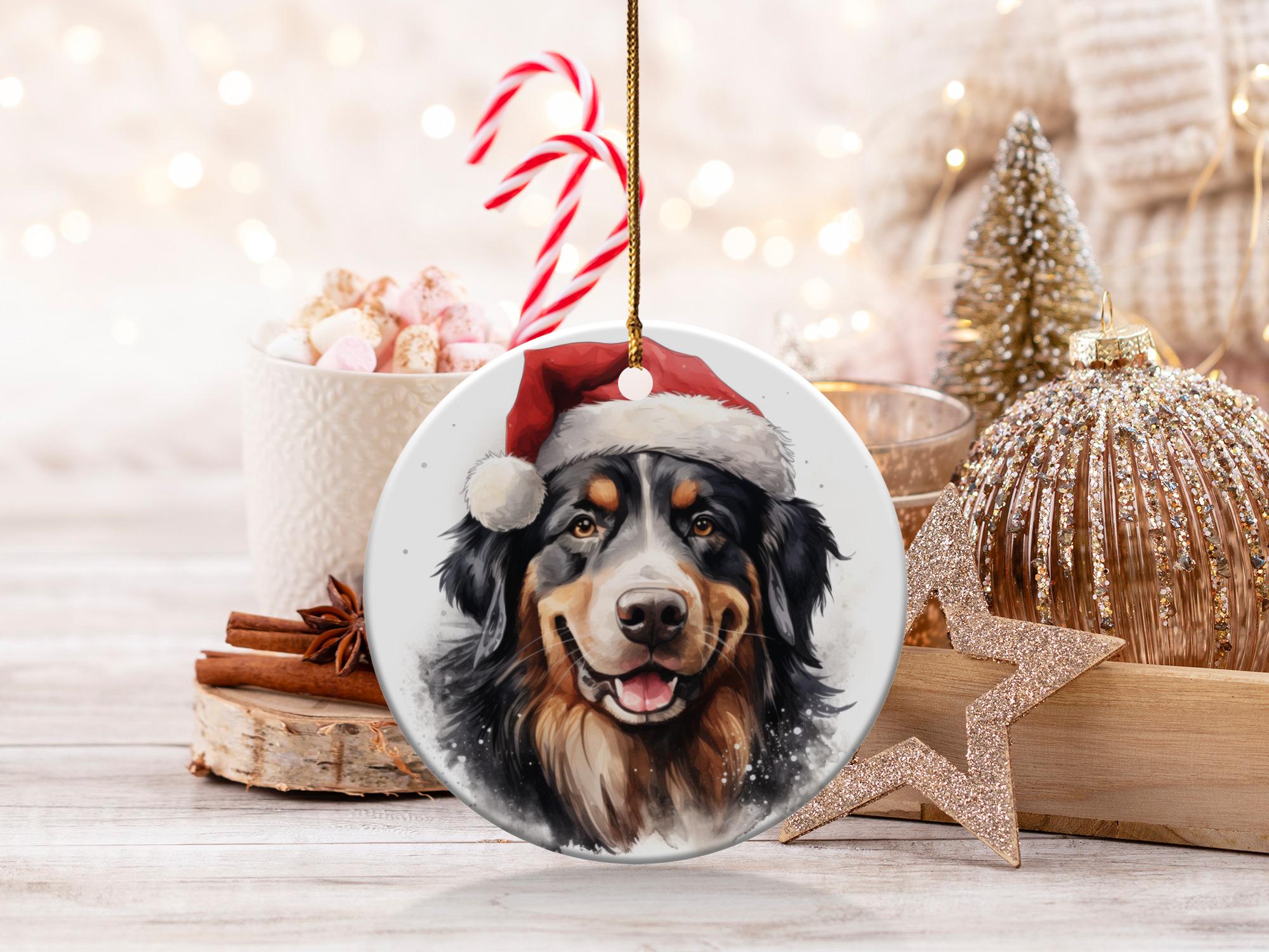 インテリア小物 バーニーズマウンテンドッグ Xmasセット