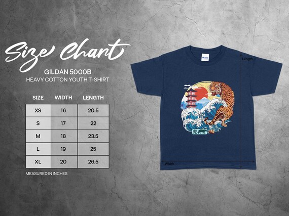 Japanese Tiger and Waves Graphic T-shirt, Traditional Ukiyo-e