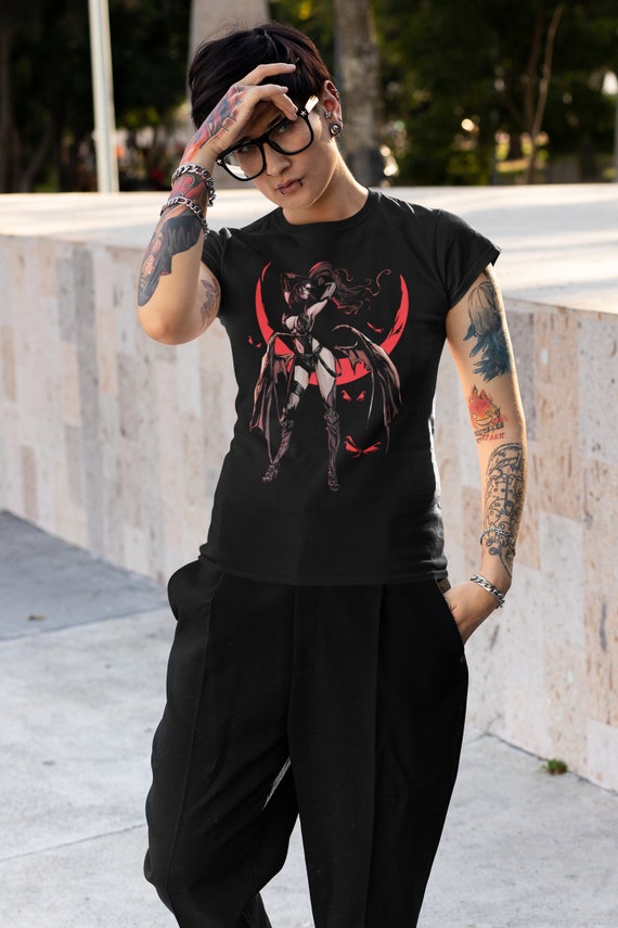 Sexy Vampire Gothic Halloween Shirt / Trick or Treat / Scary 