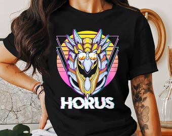 Egyptian Gods Horus T Shirt, Egyptian Mythology Tee, Egypt Religion Top, History Enthusiast Shirt, Deity Graphic T Shirt
