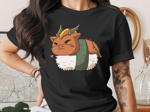 Japanese Sushi Dragon Graphic Gift T-Shirt Japanese Sushi Dragon Graphic Gift T-Shirt