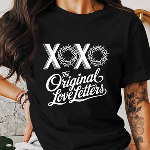 Camiseta XOXO, As Cartas de Amor Originais, Camiseta Cristã, Camiseta Jesus, Camiseta Fé, Coroa de Espinhos, Camiseta Deus, Camiseta Religiosa