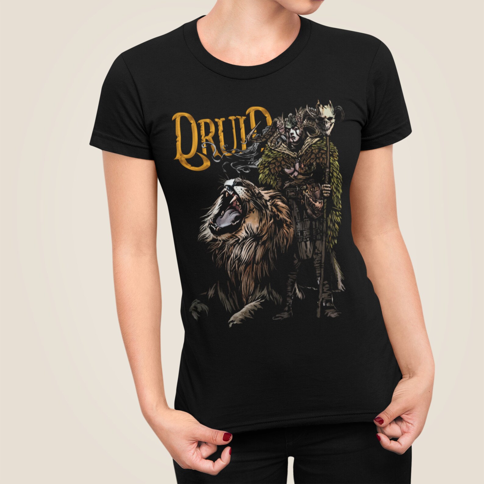 Druid Dungeons Fantasy Shirt / Dnd Roleplaying Tabletop Gaming - Etsy UK