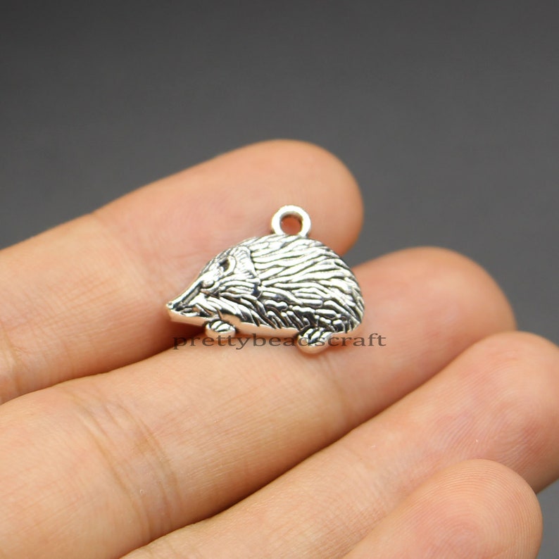 27PCS Vintage Silver Alloy Cute Animal Hedgehog Pendants Findings Charms 51254 27PCS Vintage Silver Alloy Cute Animal Hedgehog Pendants Findings Charms 51254