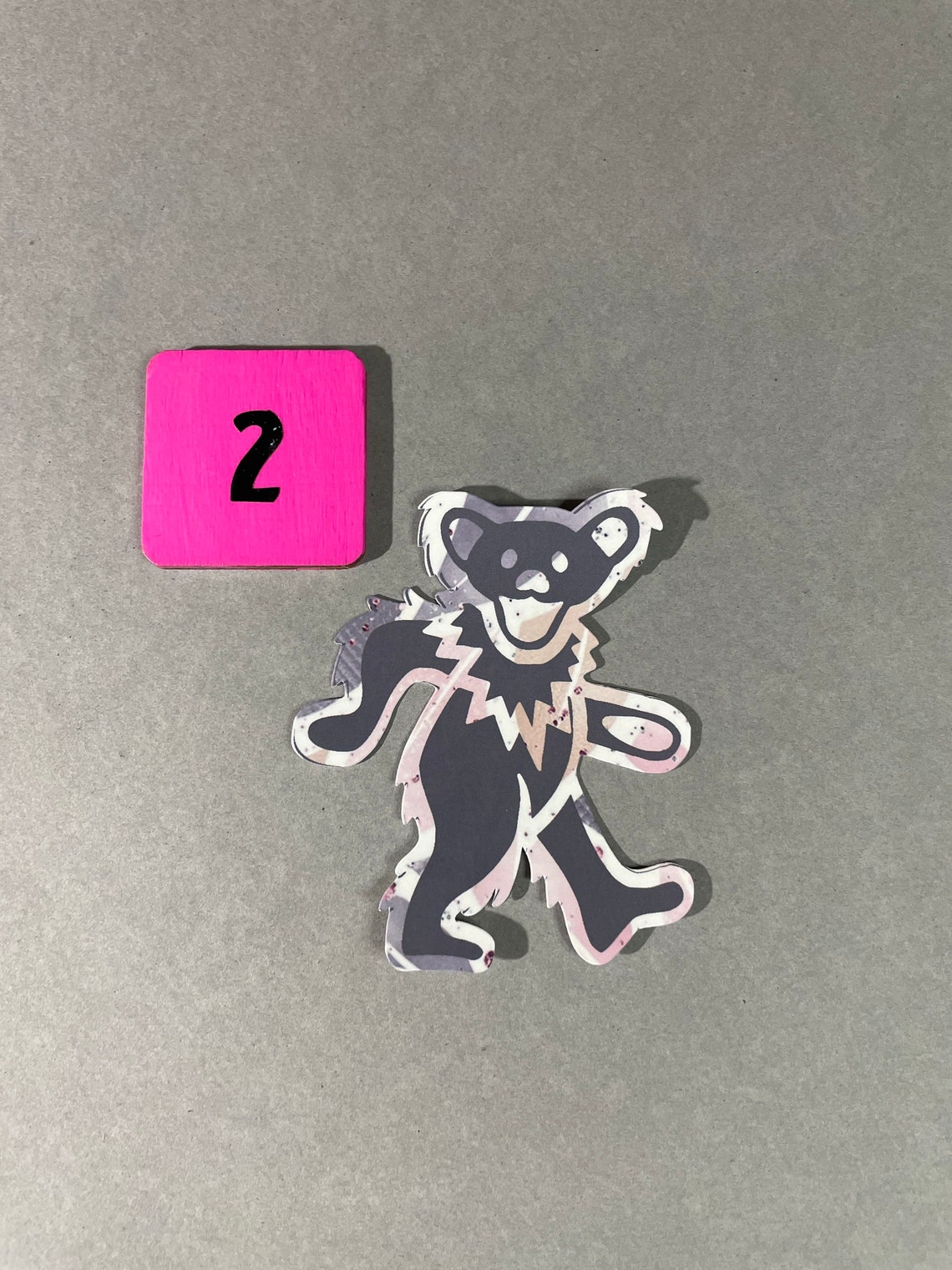 Dancing bears sticker. Etsy