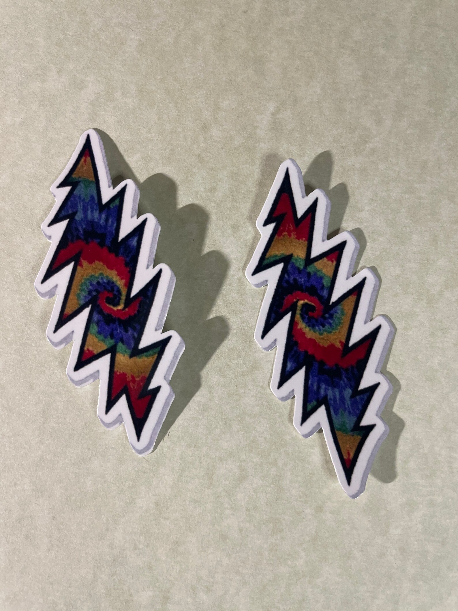 Grateful Dead Bolt Sticker Etsy
