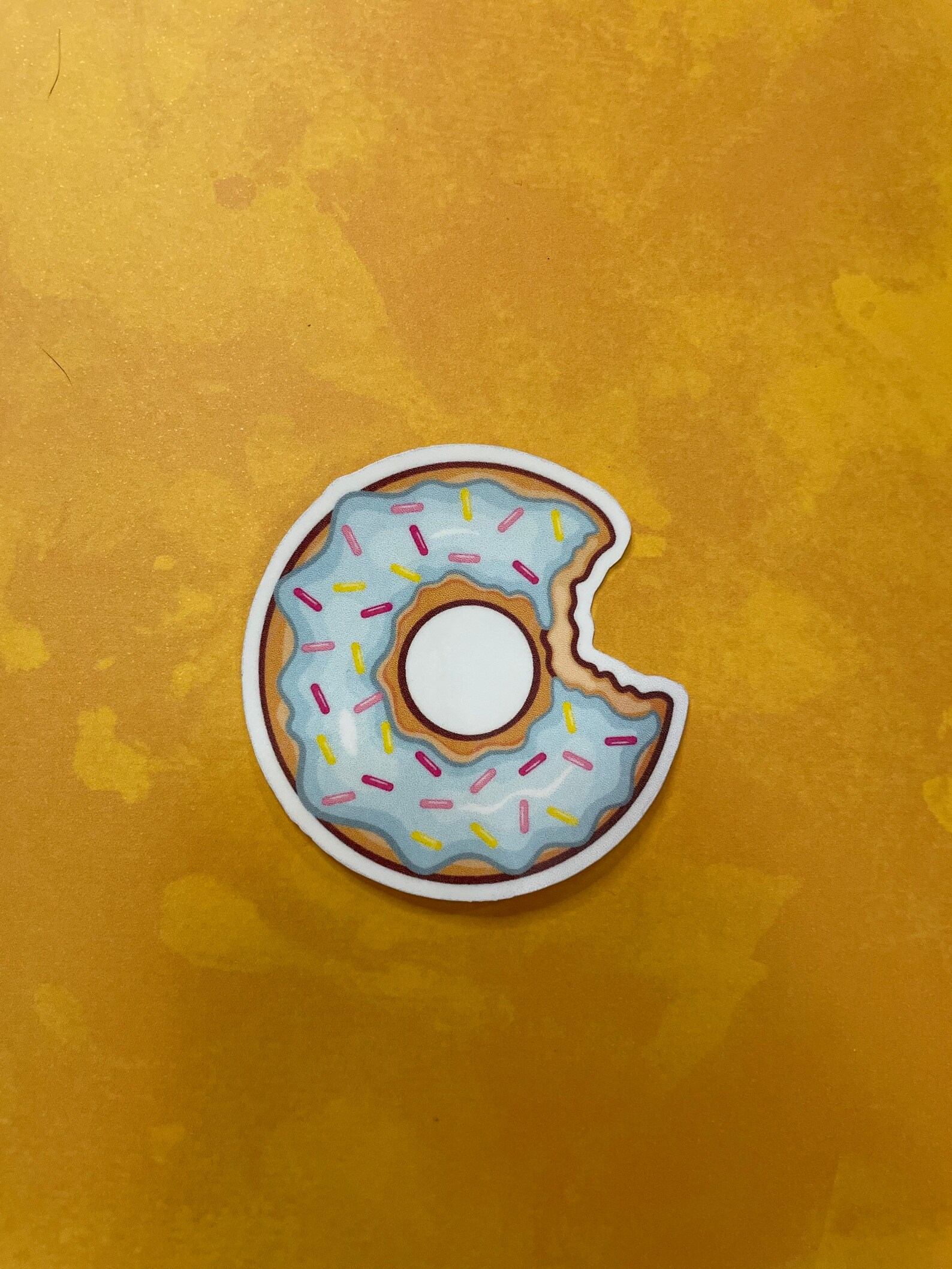 Donut sticker Etsy