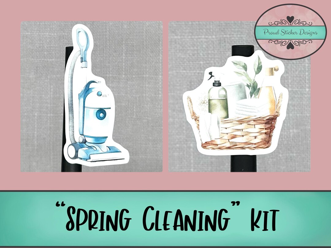 Spring Cleaning | Journaling Kit | Planner Weekly Kit - Etsy
