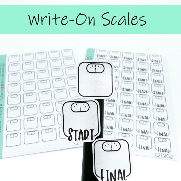 Weights Planner Stickers - Etsy