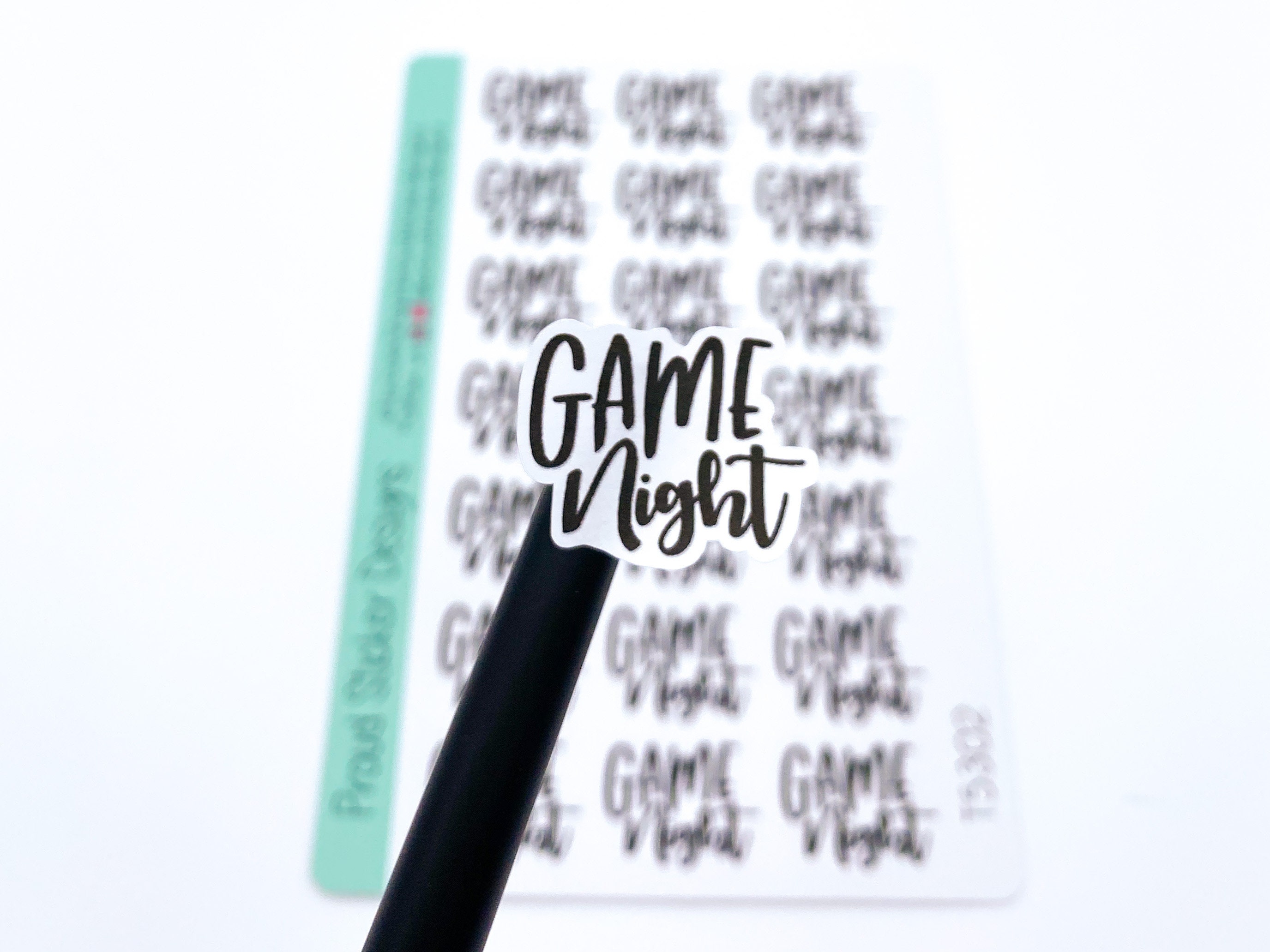 Game Night Script Game Night Script Stickers - Etsy