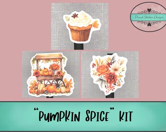 Pumpkin Spice | Journaling Kit | Planner Weekly Kit