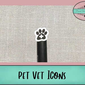 Medical Pet Vet Stickers