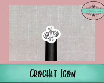 Crochet Icon Stickers