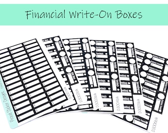 Bill Due Boxes