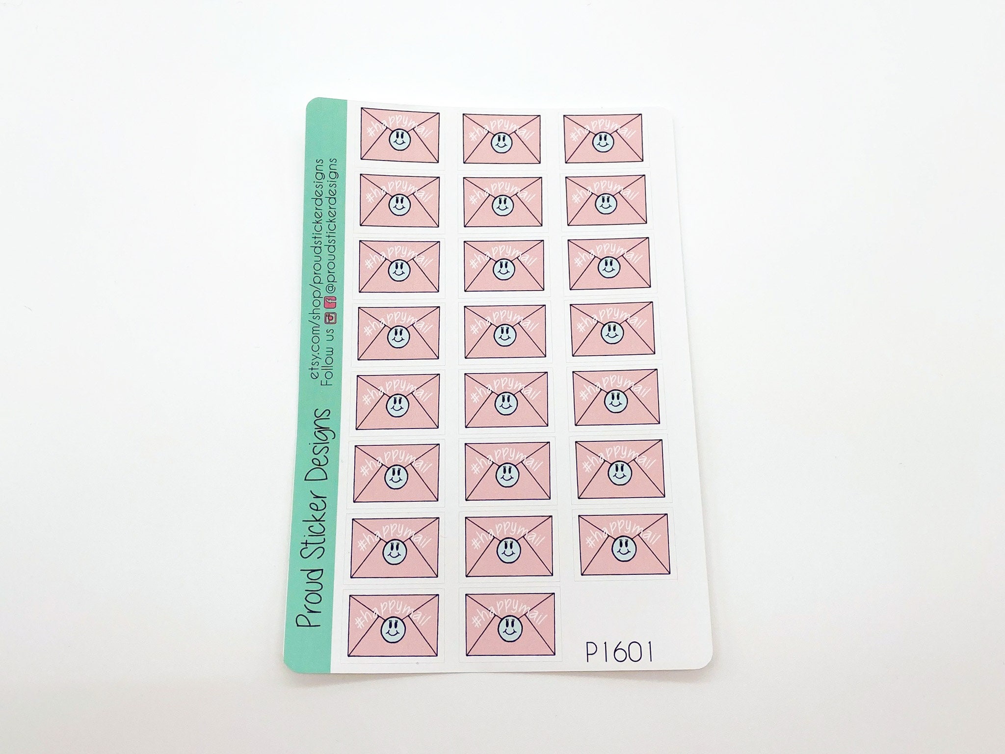 Happy Mail Stickers Etsy