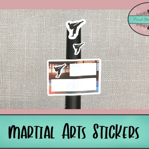 Adesivi per arti marziali / karate / taekwondo / ju jitsu