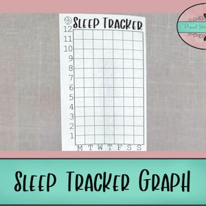 Sleep Tracker Graph Sticker