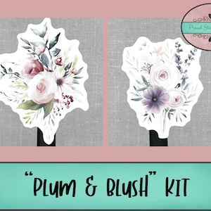 Plum & Blush | Journaling Kit | Planner Weekly Kit