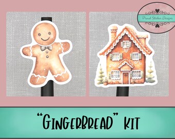 Gingerbread | Journaling Kit | Planner Weekly Kit