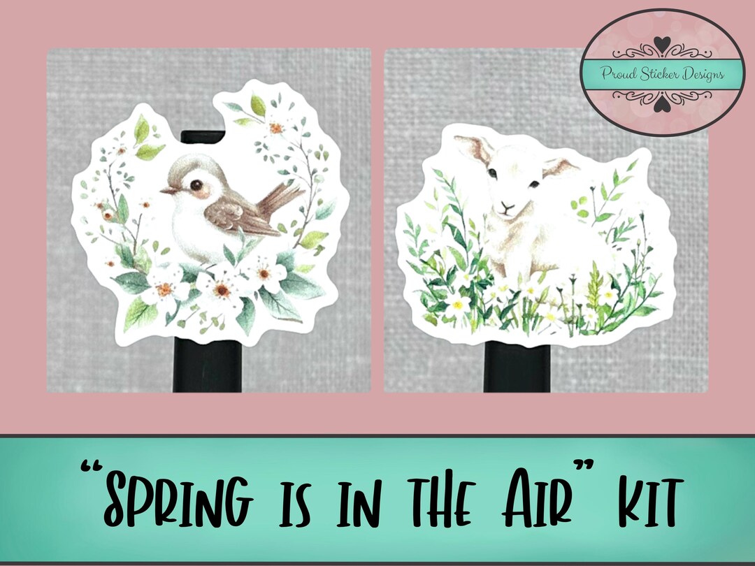 Spring is in the Air | Journaling Kit | Planner Weekly Kit - Etsy