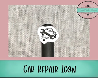 Car Repair Icon Stickers