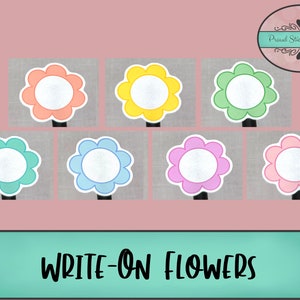 Cubiertas con flores y fechas en colores pastel arcoíris para escribir