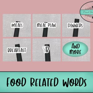 Planification des repas | Stickers nutritionnels