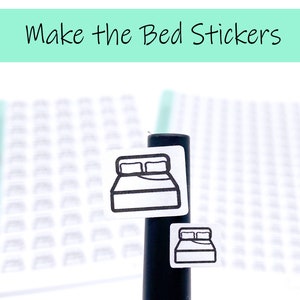 Bed Icon Stickers