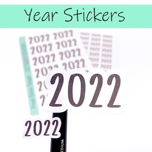 Jaarstickers