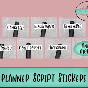 Adesivi con script di pianificazione