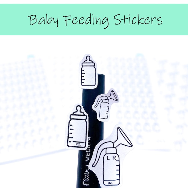 Bottle And Breast Pump Stickers