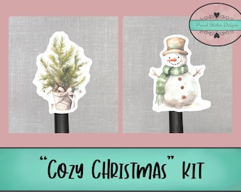 Cozy Christmas | Journaling Kit | Planner Weekly Kit