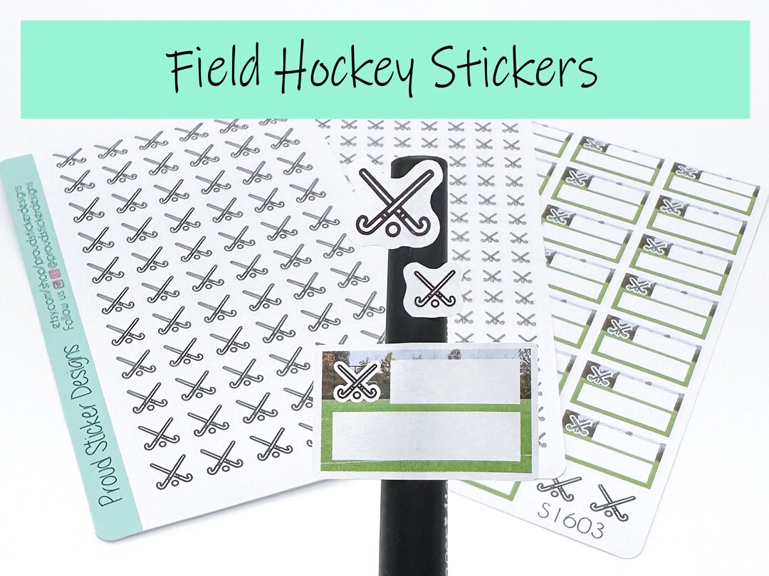 Field Hockey Stickers - Etsy Australia
