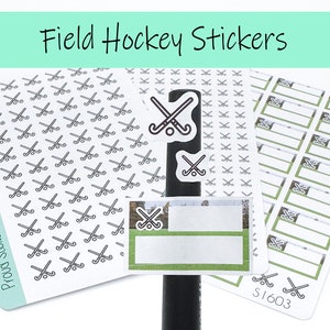 Feldhockey Aufkleber