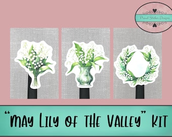 May Lily of the Valley | Journaling Kit | Planner Weekly Kit