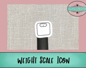 Weigh-In | Scale Icon Stickers