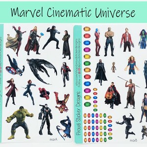 Super Hero Stickers