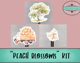 Peach Blossoms | Journaling Kit | Planner Weekly Kit