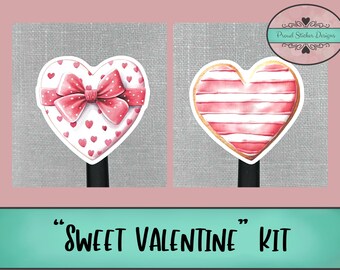 Sweet Valentine | Journaling Kit | Planner Weekly Kit
