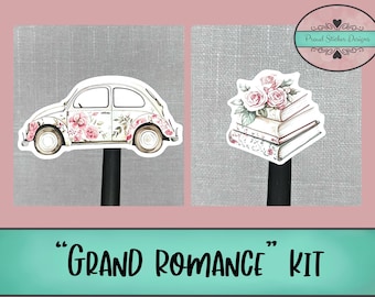 Grand Romance | Journaling Kit | Planner Weekly Kit