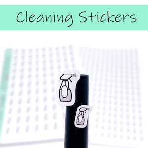 Cleaning Icon Stickers