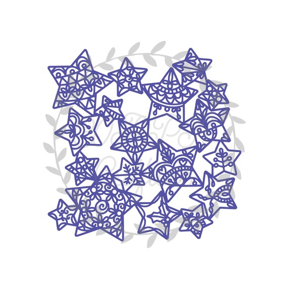 Download Free Christmas Star Background Cut File Svg Pdf Png Etsy SVG DXF Cut File